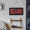Licensed Elvis Framed Flashing LED Marquee Wall Sign (19"x10")